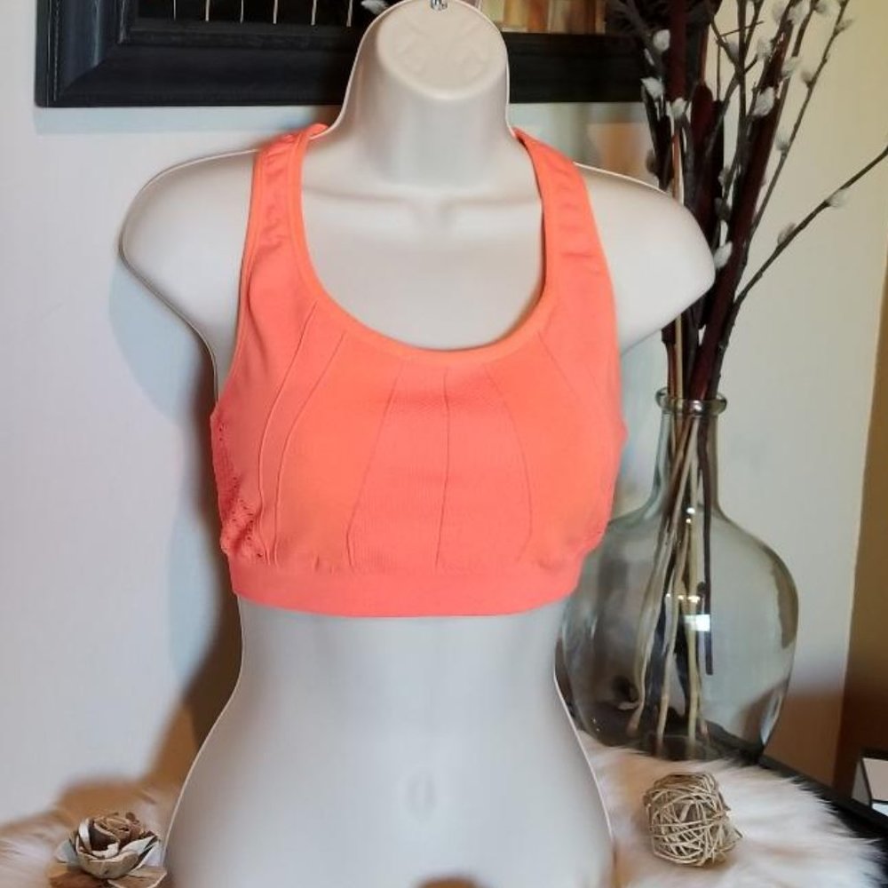NUX Sports Bra Orange Size Large